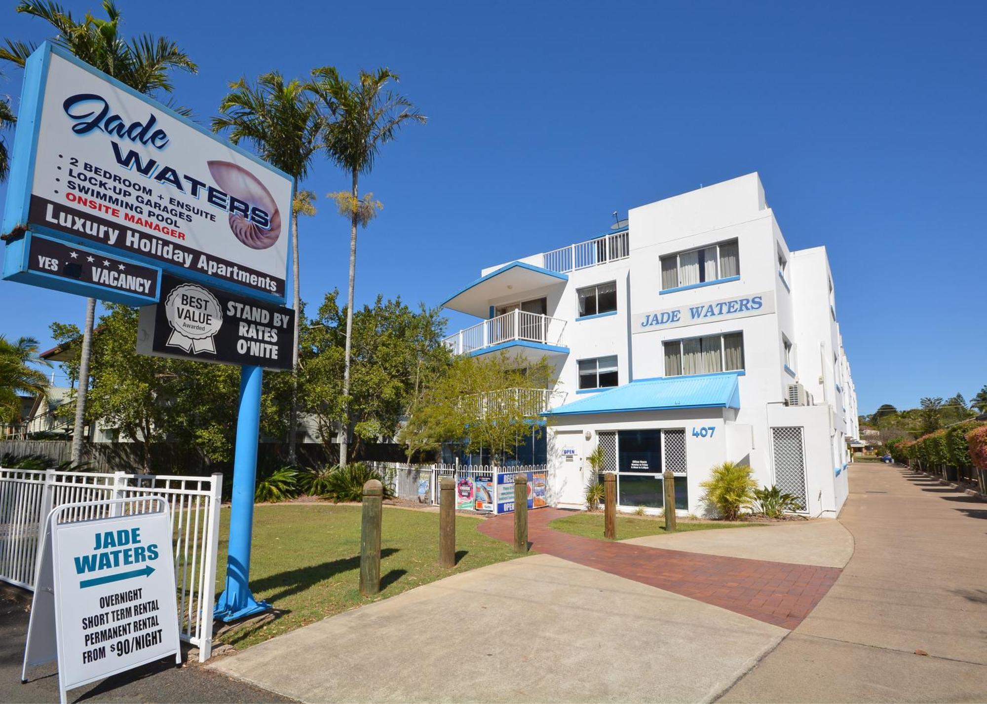 Jade Waters Luxury Apartments Hervey Bay Exterior foto